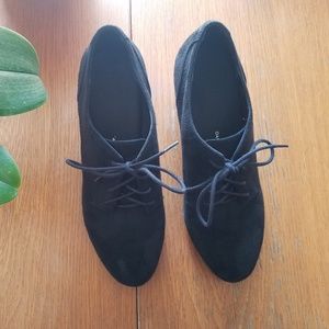 Dr. Scholl's Black Oxford Booties Size 8.5